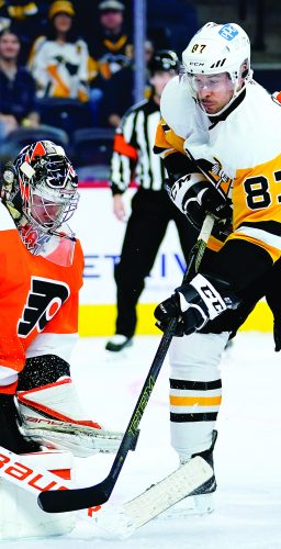Winning streak is up to 10 for Pens